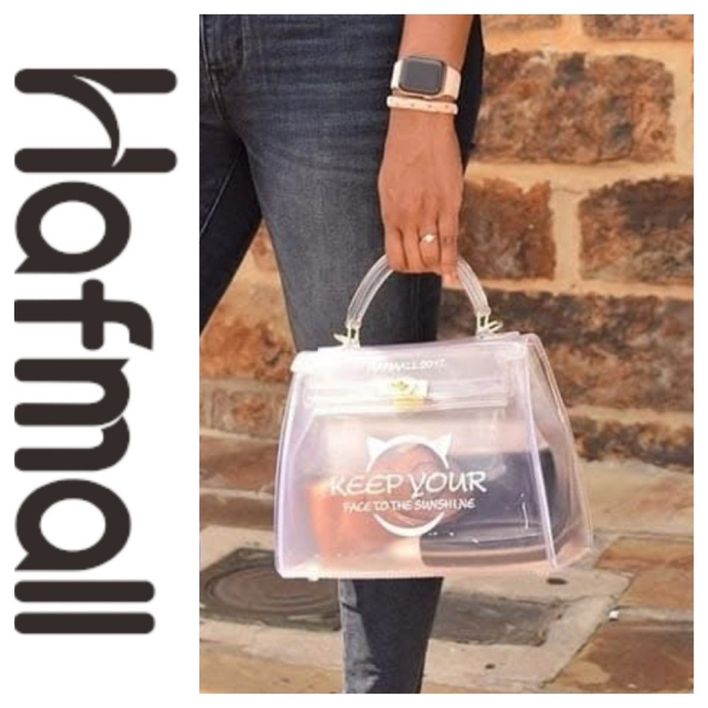 Transparent Candy Handbag by HAFMALL
